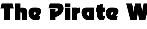 Font : ThimbaDisplaySSK-Regular Custom Text : The Pirate Way Test your own text here Click to download or to view this font on a tshirt that can be custom printed in Bali