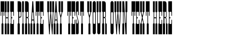 Font : Thin-Letter Custom Text : The Pirate Way Test your own text here Click to download or to view this font on a tshirt that can be custom printed in Bali