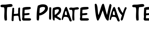 Font : ThinxSCapsSSK Custom Text : The Pirate Way Test your own text here Click to download or to view this font on a tshirt that can be custom printed in Bali