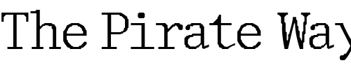 Font : ThirdCopySSK Custom Text : The Pirate Way Test your own text here Click to download or to view this font on a tshirt that can be custom printed in Bali