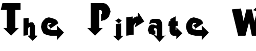 Font : ThisWay Custom Text : The Pirate Way Test your own text here Click to download or to view this font on a tshirt that can be custom printed in Bali