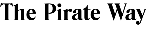 Font : ThomasBecker-ExtraBold Custom Text : The Pirate Way Test your own text here Click to download or to view this font on a tshirt that can be custom printed in Bali