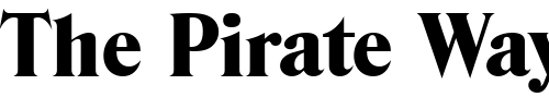 Font : ThomasBecker-Heavy Custom Text : The Pirate Way Test your own text here Click to download or to view this font on a tshirt that can be custom printed in Bali