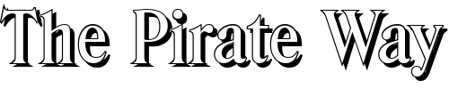 Font : ThomasBeckerShadow-Medium-Regular Custom Text : The Pirate Way Test your own text here Click to download or to view this font on a tshirt that can be custom printed in Bali