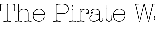 Font : ThorBecker-ExtraLight Custom Text : The Pirate Way Test your own text here Click to download or to view this font on a tshirt that can be custom printed in Bali