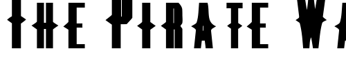 Font : ThornsExtended Custom Text : The Pirate Way Test your own text here Click to download or to view this font on a tshirt that can be custom printed in Bali