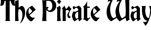 Font : ThorntonCondensed Custom Text : The Pirate Way Test your own text here Click to download or to view this font on a tshirt that can be custom printed in Bali