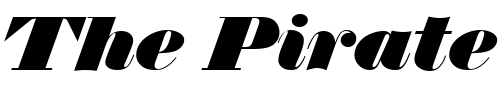 Font : ThorowgoodDReg-Italic Custom Text : The Pirate Way Test your own text here Click to download or to view this font on a tshirt that can be custom printed in Bali