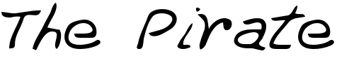 Font : Thrashr-Regular Custom Text : The Pirate Way Test your own text here Click to download or to view this font on a tshirt that can be custom printed in Bali