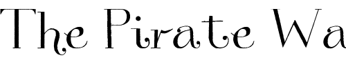 Font : Three-Dates,-One-Night Custom Text : The Pirate Way Test your own text here Click to download or to view this font on a tshirt that can be custom printed in Bali
