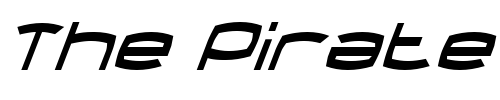 Font : Thundergod-Condensed-Italic Custom Text : The Pirate Way Test your own text here Click to download or to view this font on a tshirt that can be custom printed in Bali