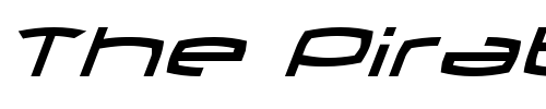 Font : Thundergod-II-Italic Custom Text : The Pirate Way Test your own text here Click to download or to view this font on a tshirt that can be custom printed in Bali