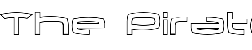 Font : Thundergod-II-Outline Custom Text : The Pirate Way Test your own text here Click to download or to view this font on a tshirt that can be custom printed in Bali