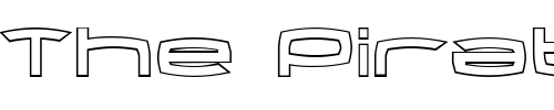 Font : Thundergod-Outline Custom Text : The Pirate Way Test your own text here Click to download or to view this font on a tshirt that can be custom printed in Bali