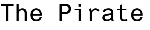 Font : Ti86Pc Custom Text : The Pirate Way Test your own text here Click to download or to view this font on a tshirt that can be custom printed in Bali
