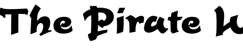 Font : Time_Becker_Bold Custom Text : The Pirate Way Test your own text here Click to download or to view this font on a tshirt that can be custom printed in Bali