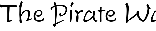 Font : Time_Becker_Light Custom Text : The Pirate Way Test your own text here Click to download or to view this font on a tshirt that can be custom printed in Bali