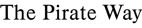 Font : Timeless_Becker Custom Text : The Pirate Way Test your own text here Click to download or to view this font on a tshirt that can be custom printed in Bali