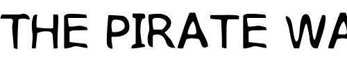 Font : VTC-PizzOff-Regular Custom Text : The Pirate Way Test your own text here Click to download or to view this font on a tshirt that can be custom printed in Bali