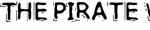 Font : VTC-PizzOffWired-Regular Custom Text : The Pirate Way Test your own text here Click to download or to view this font on a tshirt that can be custom printed in Bali