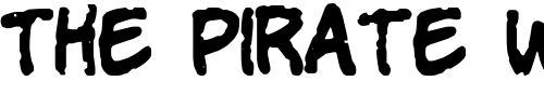 Font : VTC-StressedHand-Regular Custom Text : The Pirate Way Test your own text here Click to download or to view this font on a tshirt that can be custom printed in Bali