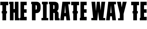 Font : VTC-SubwaySlam-Caps-Regular Custom Text : The Pirate Way Test your own text here Click to download or to view this font on a tshirt that can be custom printed in Bali