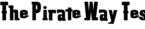 Font : VTC-SubwaySlam-Regular Custom Text : The Pirate Way Test your own text here Click to download or to view this font on a tshirt that can be custom printed in Bali