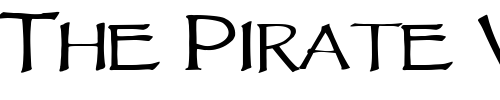 Font : VTCGoblinHandSC Custom Text : The Pirate Way Test your own text here Click to download or to view this font on a tshirt that can be custom printed in Bali