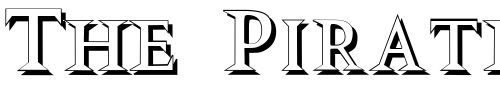 Font : VTCSwitchbladeRomanceShadowed Custom Text : The Pirate Way Test your own text here Click to download or to view this font on a tshirt that can be custom printed in Bali