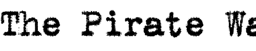 Font : VTypewriter-SmithUpright Custom Text : The Pirate Way Test your own text here Click to download or to view this font on a tshirt that can be custom printed in Bali