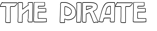 Font : W Custom Text : The Pirate Way Test your own text here Click to download or to view this font on a tshirt that can be custom printed in Bali