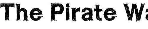 Font : WC-ROUGHTRAD-Bta Custom Text : The Pirate Way Test your own text here Click to download or to view this font on a tshirt that can be custom printed in Bali