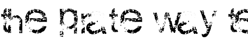 Font : Wacky-Arial Custom Text : The Pirate Way Test your own text here Click to download or to view this font on a tshirt that can be custom printed in Bali
