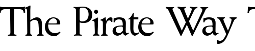 Font : Waize-Regular Custom Text : The Pirate Way Test your own text here Click to download or to view this font on a tshirt that can be custom printed in Bali