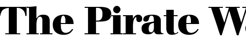 Font : WalbaumDisplayHeavy-Regular Custom Text : The Pirate Way Test your own text here Click to download or to view this font on a tshirt that can be custom printed in Bali