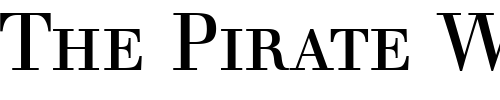 Font : WalbaumDisplaySmc-Regular Custom Text : The Pirate Way Test your own text here Click to download or to view this font on a tshirt that can be custom printed in Bali