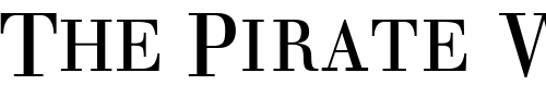 Font : WalbaumOSSCapSSK-Regular Custom Text : The Pirate Way Test your own text here Click to download or to view this font on a tshirt that can be custom printed in Bali