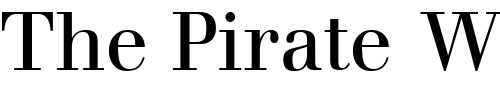 Font : WalbaumSSK-Regular Custom Text : The Pirate Way Test your own text here Click to download or to view this font on a tshirt that can be custom printed in Bali