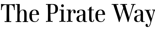 Font : WalburnTextLight Custom Text : The Pirate Way Test your own text here Click to download or to view this font on a tshirt that can be custom printed in Bali