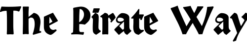 Font : Wallau-Rundgotisch-OsF-Heavy Custom Text : The Pirate Way Test your own text here Click to download or to view this font on a tshirt that can be custom printed in Bali