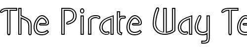 Font : Wanda-Outline Custom Text : The Pirate Way Test your own text here Click to download or to view this font on a tshirt that can be custom printed in Bali