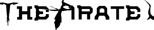 Font : WarOrgans Custom Text : The Pirate Way Test your own text here Click to download or to view this font on a tshirt that can be custom printed in Bali