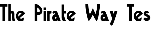 Font : Wash-Black Custom Text : The Pirate Way Test your own text here Click to download or to view this font on a tshirt that can be custom printed in Bali
