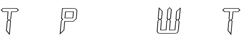 Font : WatchMN-Outline Custom Text : The Pirate Way Test your own text here Click to download or to view this font on a tshirt that can be custom printed in Bali