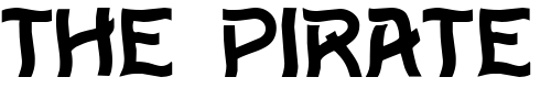 Font : Wavy Custom Text : The Pirate Way Test your own text here Click to download or to view this font on a tshirt that can be custom printed in Bali