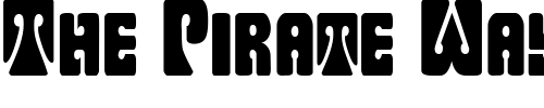 Font : WavyOrnamentalCondensed Custom Text : The Pirate Way Test your own text here Click to download or to view this font on a tshirt that can be custom printed in Bali