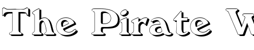 Font : We5-DB Custom Text : The Pirate Way Test your own text here Click to download or to view this font on a tshirt that can be custom printed in Bali