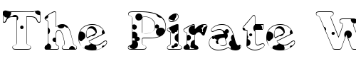 Font : We6-DB Custom Text : The Pirate Way Test your own text here Click to download or to view this font on a tshirt that can be custom printed in Bali