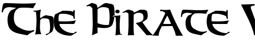 Font : WeekenderType123-Regular Custom Text : The Pirate Way Test your own text here Click to download or to view this font on a tshirt that can be custom printed in Bali