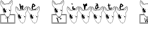 Font : blair-Font Custom Text : The Pirate Way Test your own text here Click to download or to view this font on a tshirt that can be custom printed in Bali